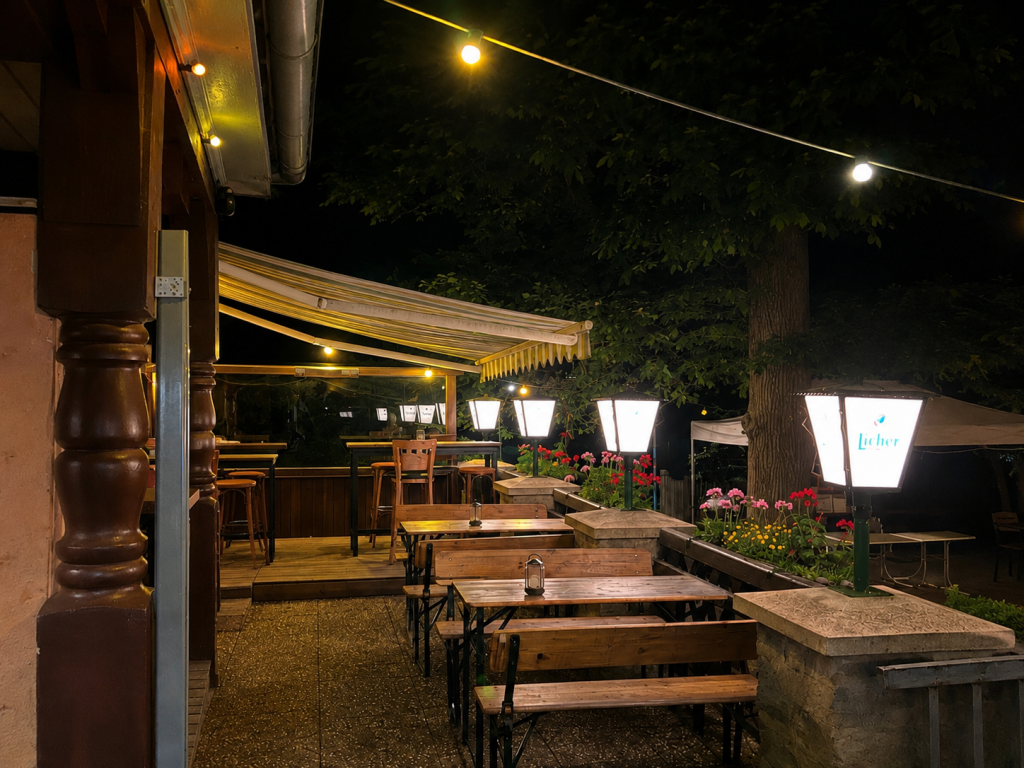 Forsthaus Butzbach Terrasse